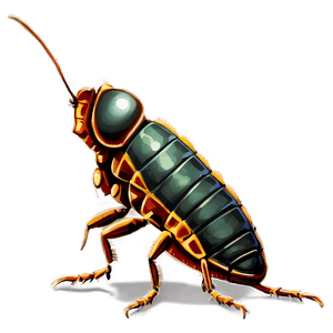 Cartoon Roach PNG tap73 PNG