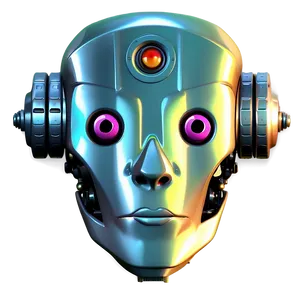 Cartoon Robot Head Png 84 PNG Image