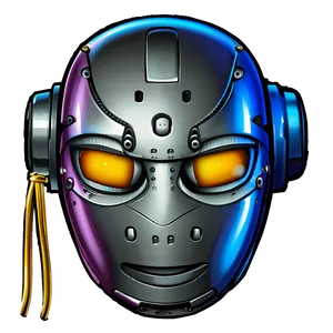 Cartoon Robot Head Png Wps13 PNG Image