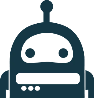 Cartoon Robot Icon PNG Image