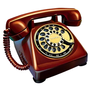 Cartoon Rotary Phone Png 23 PNG Image