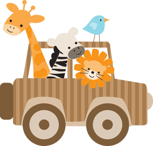 Jungle Animals PNG PNG image with transparent background