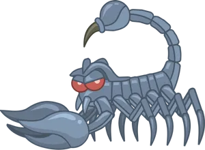 Cartoon Scorpion Character PNG Image