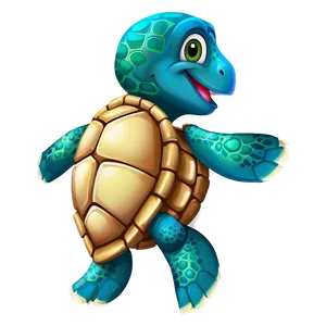 Cartoon Sea Turtle Character Png 21 PNG Image