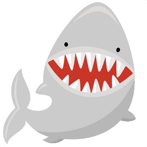 Shark Svg File For Scrapbooking Shark Svg Files Shark - Miss Kate Cuttables Shark PNG image with transparent background