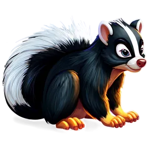 Cartoon Skunk Png Wfo5 PNG Image