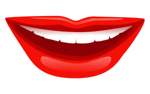 Cartoon Smile Graphic PNG Image