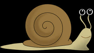 Cartoon Snail Cute Illustration PNG