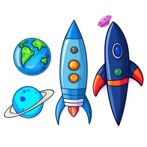 Cartoon Space Elements Png 28 PNG Image