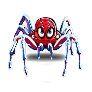 Cartoon Spider In Snow Png Iik27 PNG Image