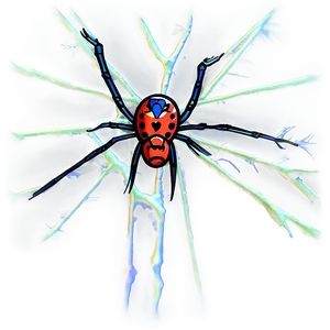 Cartoon Spider Web Png 2 PNG Image