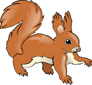Cartoon_ Squirrel_ Illustration.png PNG image with transparent background