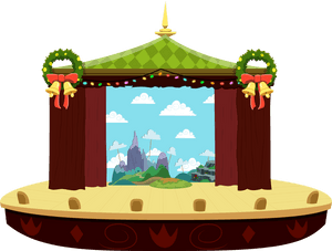 Carol Burnett Was The Only One To Turn Down A Coat - Mlp Stage Background, HD Png Download PNG with transparent background
