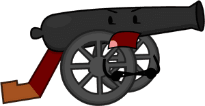 Transparent Cannon Clipart - Brawl For Object Palace Cannon, HD Png Download PNG