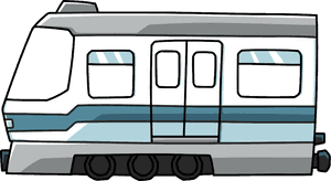 Image Car Png Scribblenauts - Transparent Background Subway Train Clipart, Png Download PNG image with transparent background