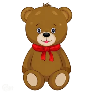 Cartoon Teddy Bear Clipart Png 2 PNG Image