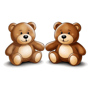 Cartoon Teddy Bear PNG 30 PNG image with transparent background