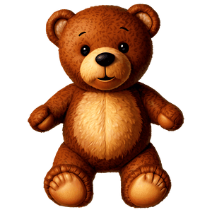 Cartoon Teddy Bear PNG sbt PNG image with transparent background