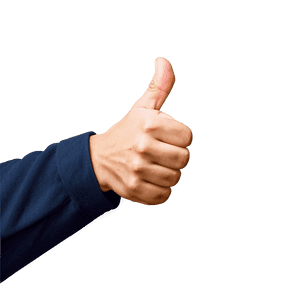 Cartoon Thumbs Up Image PNG 05042024 PNG image with transparent background