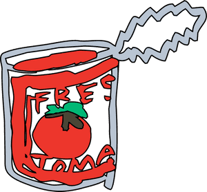 Can Big Image Png - Can Of Tomato Cartoon, Transparent Png PNG