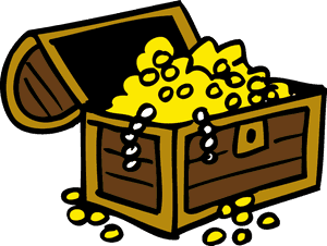 Transparent Cartoon Treasure Chest, HD Png Download PNG image with transparent background