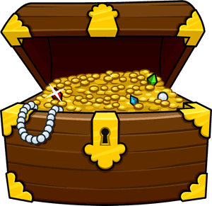 Free Treasure Chest The Png Image Clipart - Treasure Chest Pirate Clipart, Transparent Png PNG image with transparent background