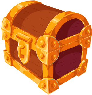 Treasure Box With Transparent Background Image Free - Transparent Background Treasure Chest Clipart, HD Png Download PNG image with transparent background