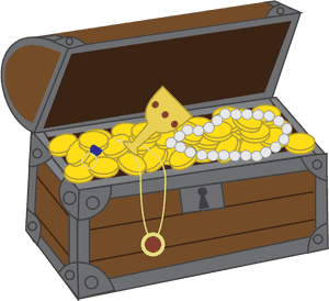 Prize Clipart Treasure Chest - Animated Images Of Treasure, HD Png Download PNG image with transparent background