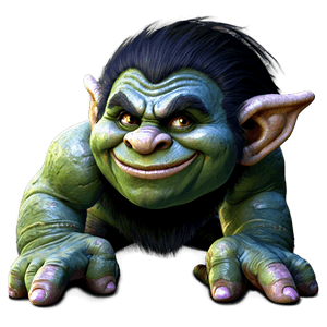 Cartoon Troll PNG 05232024 PNG image with transparent background