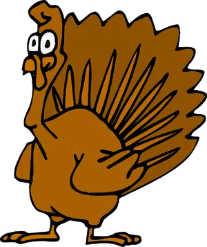 Cartoon Turkey Illustration PNG Image