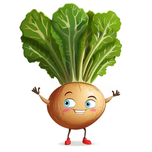 Cartoon Turnip Png Yli PNG Image