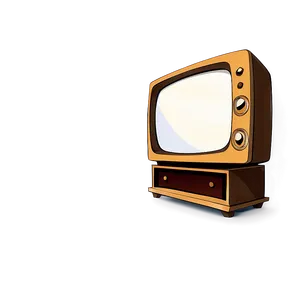 Cartoon Tv On Stand Png Ybe44 PNG Image