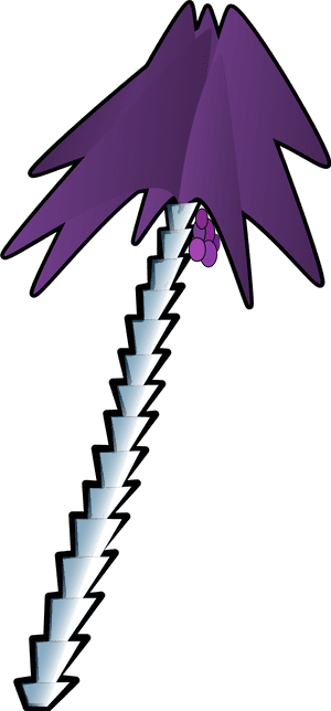 Cartoon Umbrella Graphic PNG image with transparent background
