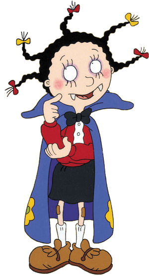 Cartoon Vampire Girl - Mona The Vampire Costume, HD Png Download PNG image with transparent background