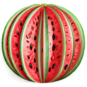 Cartoon Watermelon PNG qqp85 PNG