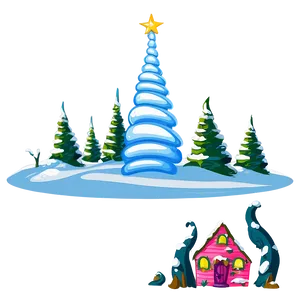 Cartoon Whoville Scene Png Yxm PNG Image