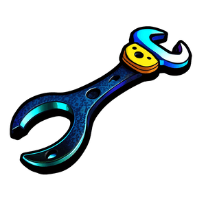 Cartoon Wrench PNG rcr PNG with transparent background