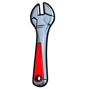 Cartoon Wrench PNG ytf PNG with transparent background