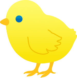 Clip Art Cute Chicks Pinterest And - Cute Cartoon Baby Chick, HD Png Download PNG