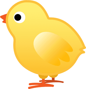 Baby Chick Icon - Chick Icon, HD Png Download PNG