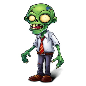 Cartoon Zombie Character PNG 05032024 PNG image with transparent background