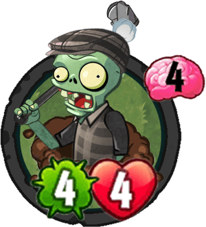 Golfer Zombie Pvzh Plants Vs Zombies Character Ⓒ - Zombie Golfer, HD Png Download PNG with transparent background