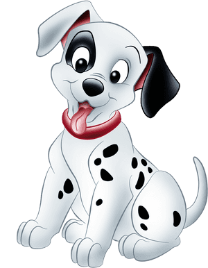 Cartoon,puppy,dog Breed,carnivore,clip Art,non-sporting - Cartoon Dalmatian Dog, HD Png Download PNG image with transparent background