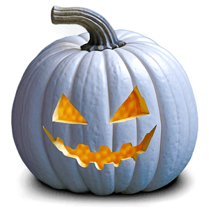 Carved White Pumpkin PNG oql PNG