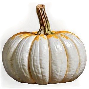 Carved White Pumpkin Png Xrn PNG Image