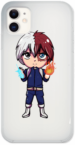 Case Transparente Todoroki Shouto - Shoto Todoroki, HD Png Download PNG image with transparent background