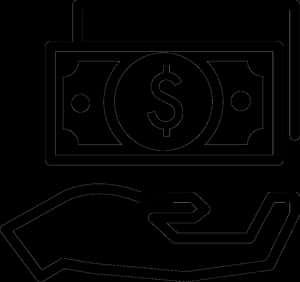 Cash In Hand Icon PNG