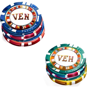 Casino Chips Pile Png 06122024 PNG Image