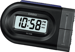 Casio Digital Alarm Clock - Casio Clock, HD Png Download PNG
