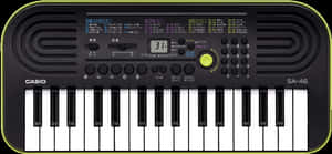 Music Keyboard Png - Piano Casio Sa 47, Transparent Png PNG image with transparent background